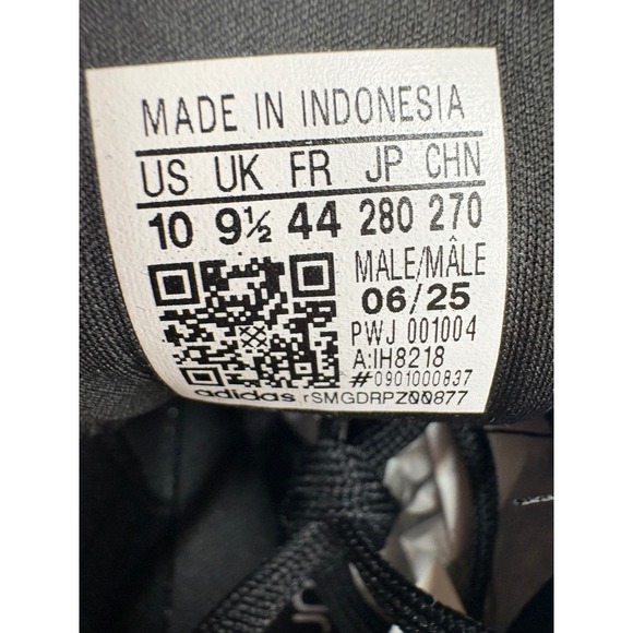 Adidas Duramo SL 2 M Men Running Shoes Black White Lightweight Sz 10 - Picture 7 of 11